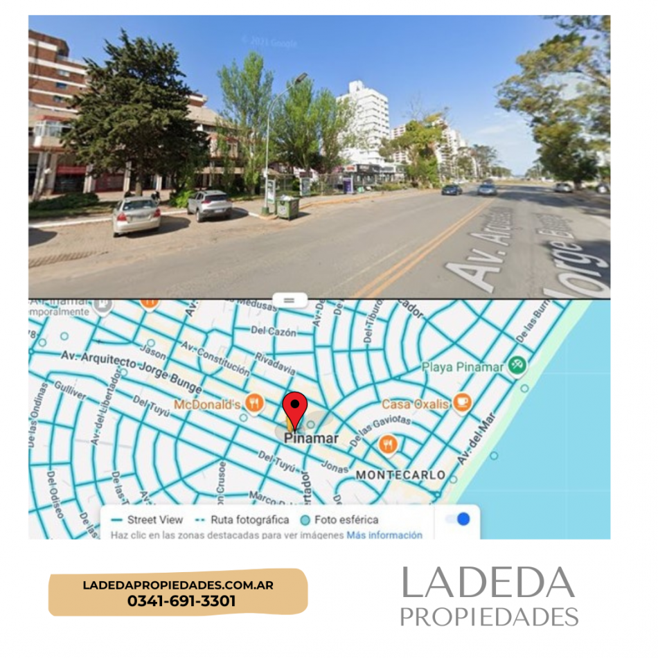 DEPARTAMENTO P.B. EN PINAMAR PARA 4 PERSONAS