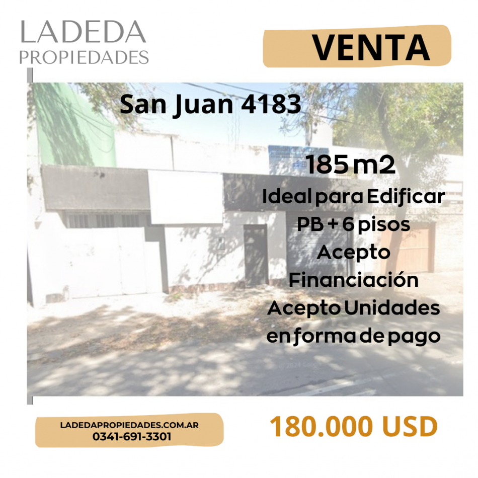 Lote Ideal Constructoras Calle San Juan 4183