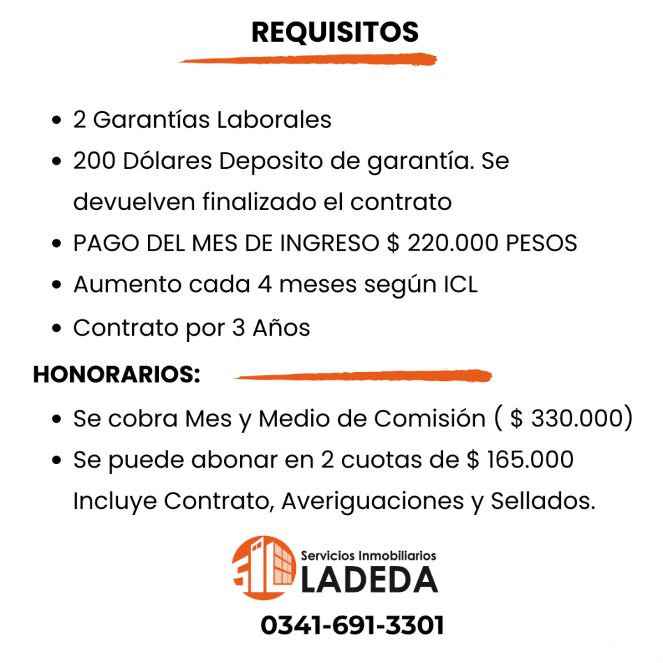 OFICINA EN PLENO CENTRO DE ROSARIO  PARA ALQUILAR