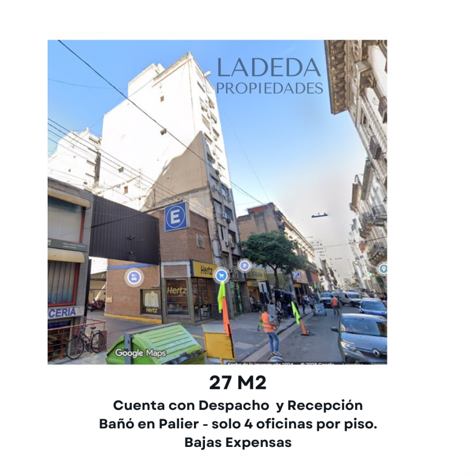 OFICINA EN PLENO CENTRO DE ROSARIO  PARA ALQUILAR