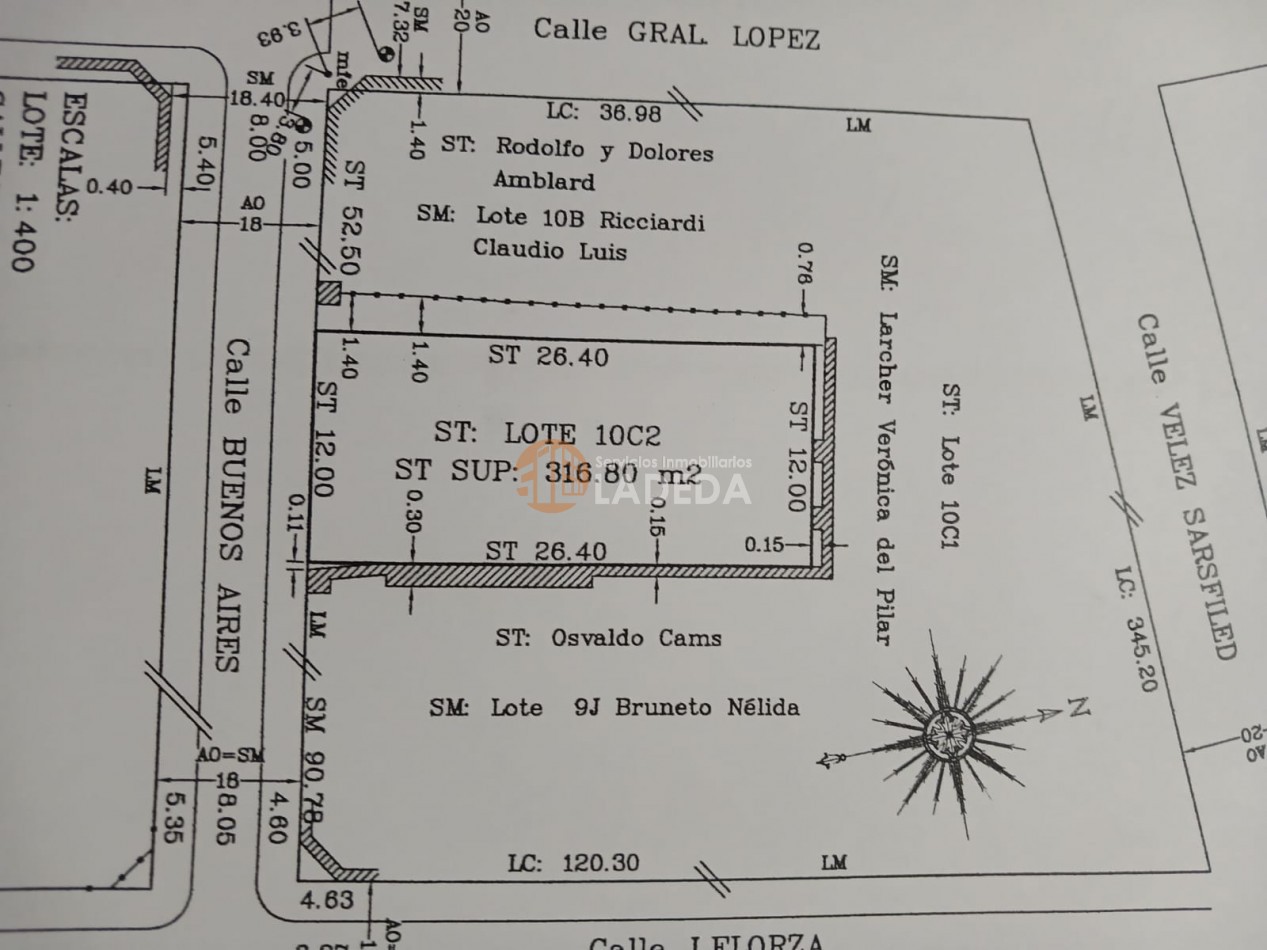 OPORTUNIDAD LOTE CON TODOS LOS SERVICIOS EN FUNES - MAS CASA PREFABRICADA