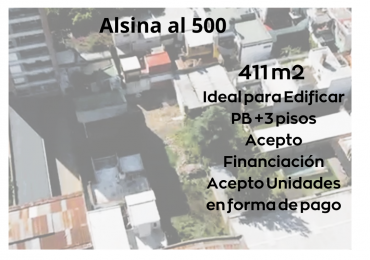 LOTE EN PULMON DE MANZANA